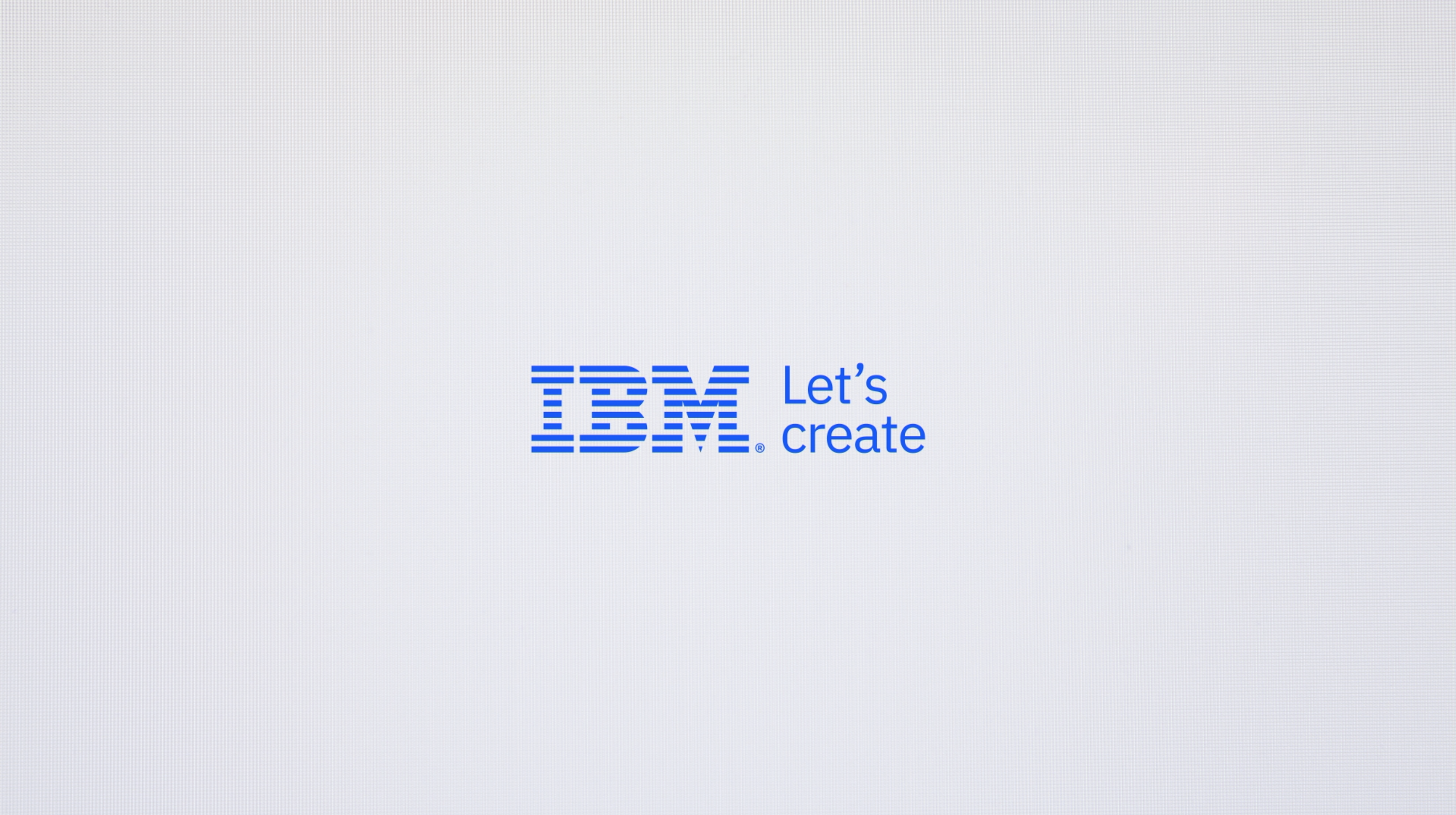 IBM Let's Create Logo